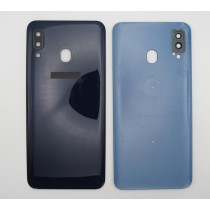 Tapa trasera Samsung A20 A205 AZUL cubre bateria back cover Tapa trasera Samsung A20 A205 AZUL cubre bateria back cover