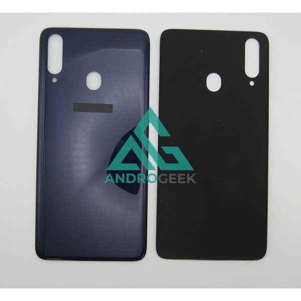 Tapa trasera Samsung A20S A207 AZUL cubre bateria back cover