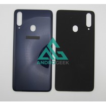 Tapa trasera Samsung A20S A207 AZUL cubre bateria back cover