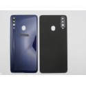Tapa trasera Samsung A20S A207 AZUL CON LENTE cubre bateria back cover