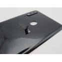 Tapa trasera Samsung A20S A207 NEGRA CON LENTE cubre bateria back cover