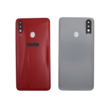 Tapa trasera Samsung A20S A207 ROJA CON LENTE cubre bateria back cover Tapa trasera Samsung A20S A207 ROJA CON LENTE cubre bateria back cover