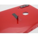 Tapa trasera Samsung A20S A207 ROJA CON LENTE cubre bateria back cover