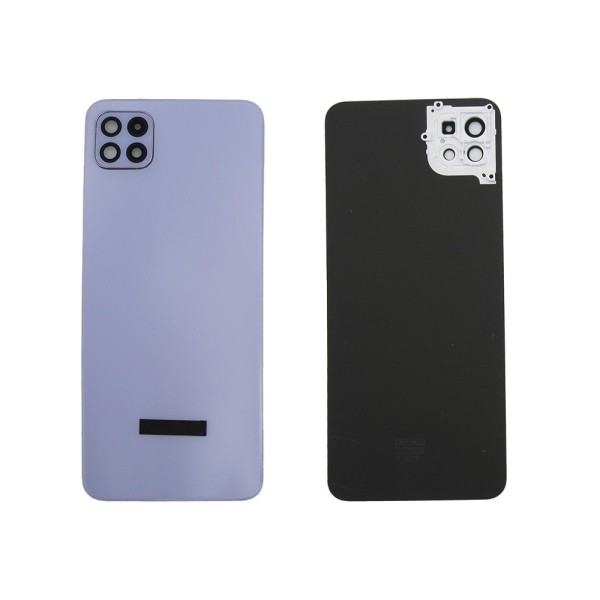 Tapa Trasera para Samsung Galaxy A22 5G A225 PURPURA CON LENTE back cover