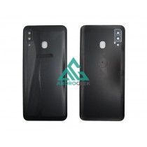 Tapa trasera Samsung A30 NEGRA CON LENTE A305 A305F SM-A305F back cover 