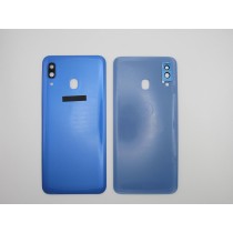 Tapa trasera Samsung A30 AZUL CON LENTE A305 A305F SM-A305F back cover 