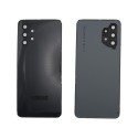 Tapa trasera Samsung A32 NEGRA CON LENTE SM-A325 back cover 