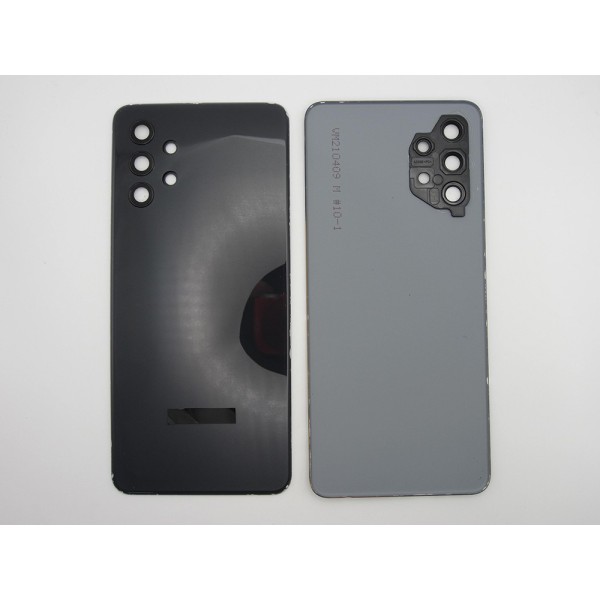 Tapa trasera Samsung A32 NEGRA CON LENTE SM-A325 back cover 