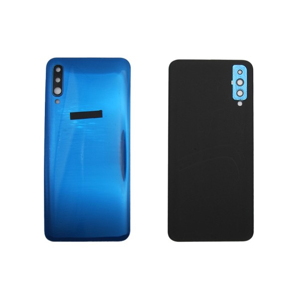Tapa trasera Samsung A50 AZUL CON LENTE SM-A505 back cover 