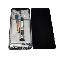 Pantalla Xiaomi Poco X3 NFC CON MARCO AZUL  (LCD/display + digitalizador/táctil)