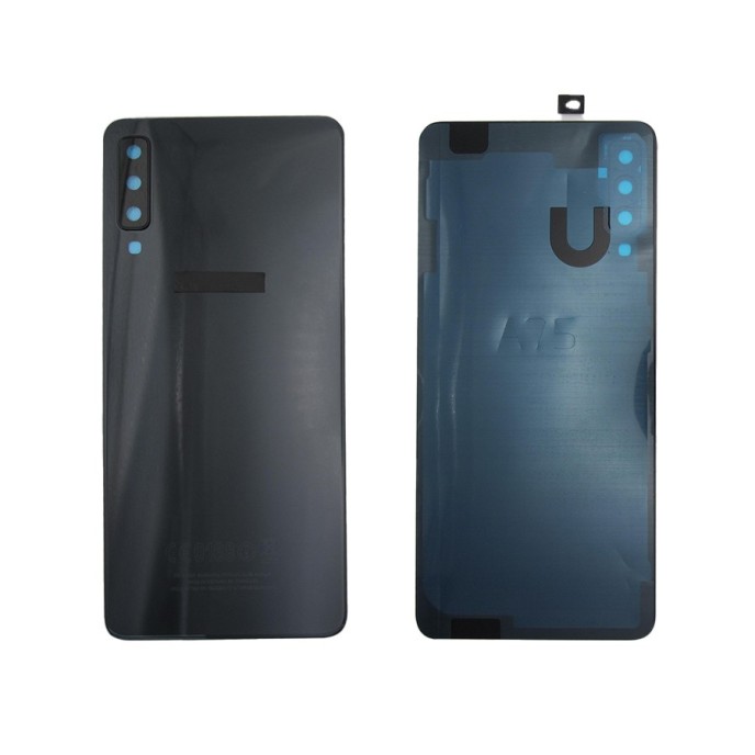 Tapa trasera Samsung A7 (2018) A750 NEGRA CON LENTE back cover Tapa trasera Samsung A7 (2018) A750 NEGRA CON LENTE back cover