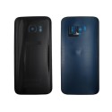 Tapa trasera Samsung S7 G930 NEGRA CON LENTE back cover 
