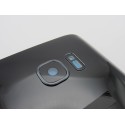 Tapa trasera Samsung S7 G930 NEGRA CON LENTE back cover 