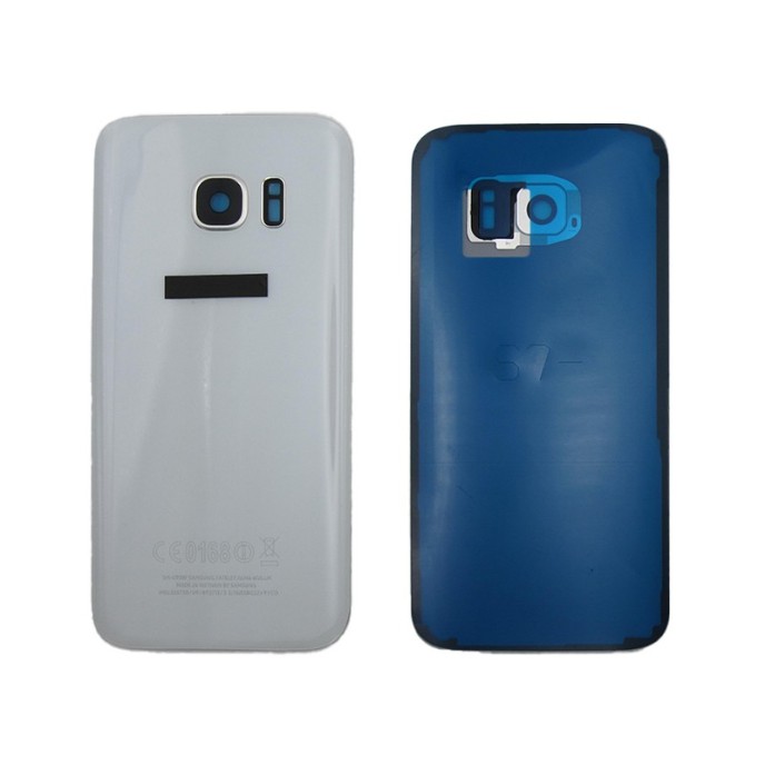 Tapa trasera Samsung S7 G930 BLANCA CON LENTE back cover 