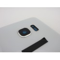 Tapa trasera Samsung S7 G930 BLANCA CON LENTE back cover 