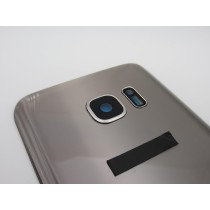 Tapa trasera Samsung S7 G930 DORADA CON LENTE back cover 