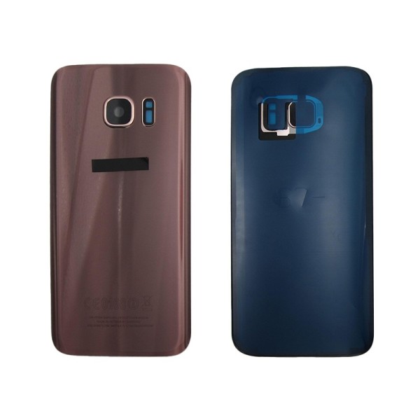 Tapa trasera Samsung S7 G930 ROSA/DORADO CON LENTE back cover 