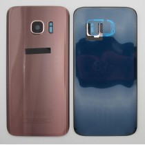 Tapa trasera Samsung S7 G930 ROSA/DORADO CON LENTE back cover 