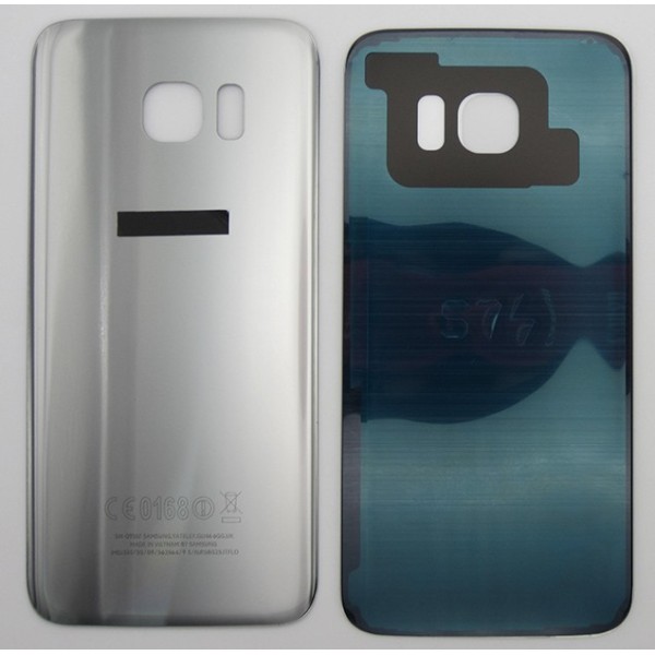 Tapa trasera Samsung S7 EDGE G935 PLATEADO back cover 