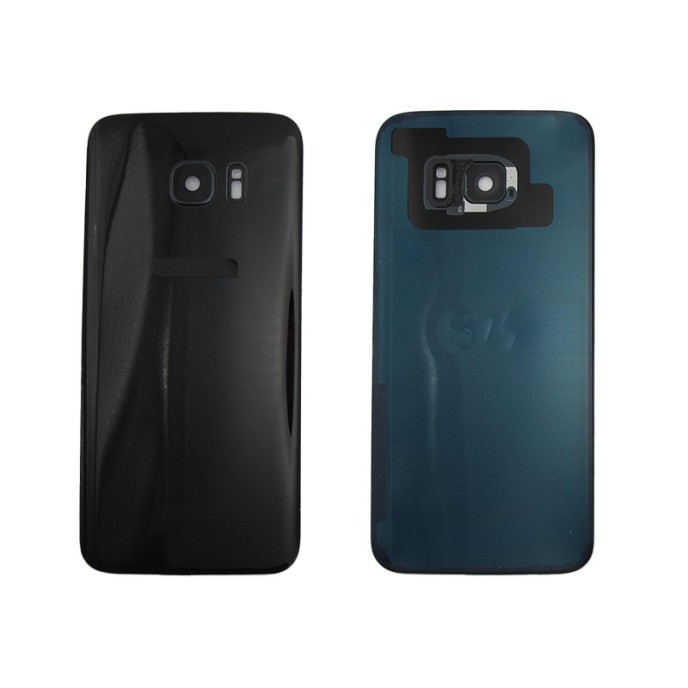 Tapa trasera Samsung S7 EDGE G935 NEGRA CON LENTE back cover Tapa trasera Samsung S7 EDGE G935 NEGRA CON LENTE back cover