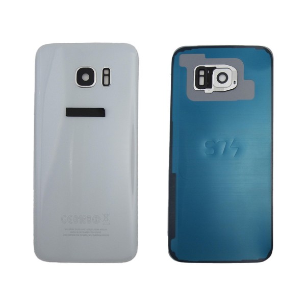 Tapa trasera Samsung S7 EDGE G935 BLANCA CON LENTE back cover 