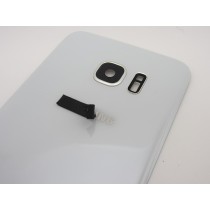 Tapa trasera Samsung S7 EDGE G935 BLANCA CON LENTE back cover Tapa trasera Samsung S7 EDGE G935 BLANCA CON LENTE back cover