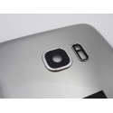 Tapa trasera Samsung S7 EDGE G935 PLATEADA CON LENTE back cover 