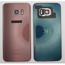 Tapa trasera Samsung S7 EDGE G935 ORO/ROSA CON LENTE back cover 