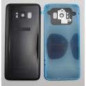 Tapa trasera Samsung S8 G950 NEGRA CON LENTE back cover 