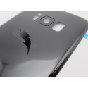 Tapa trasera Samsung S8 G950 NEGRA CON LENTE back cover 