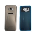 Tapa trasera Samsung S8 PLUS G955 DORADA CON LENTE back cover 