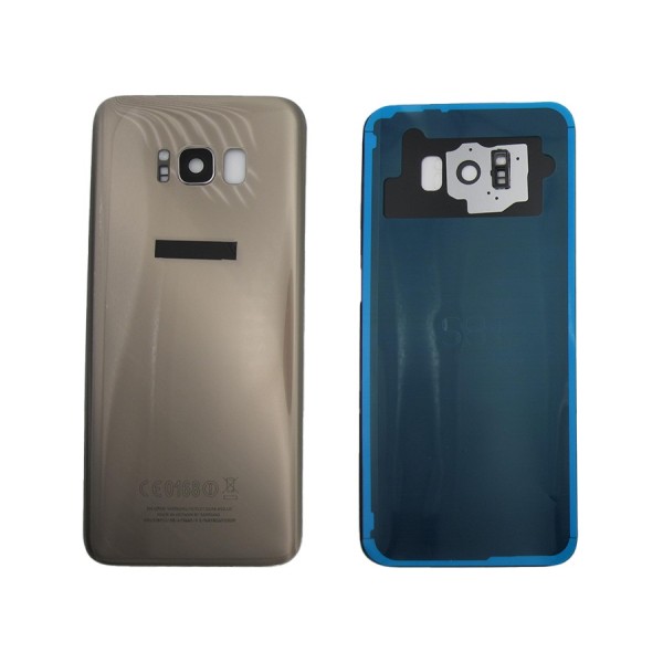Tapa trasera Samsung S8 PLUS G955 DORADA CON LENTE back cover 