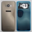 Tapa trasera Samsung S8 PLUS G955 DORADA CON LENTE back cover 