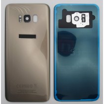 Tapa trasera Samsung S8 PLUS G955 DORADA CON LENTE back cover 