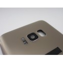 Tapa trasera Samsung S8 PLUS G955 DORADA CON LENTE back cover 