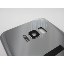 Tapa trasera Samsung S8 PLUS G955 PLATEADA CON LENTE back cover 