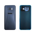 Tapa trasera Samsung S8 PLUS G955 AZUL CON LENTE back cover 