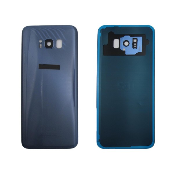 Tapa trasera Samsung S8 PLUS G955 AZUL CON LENTE back cover 