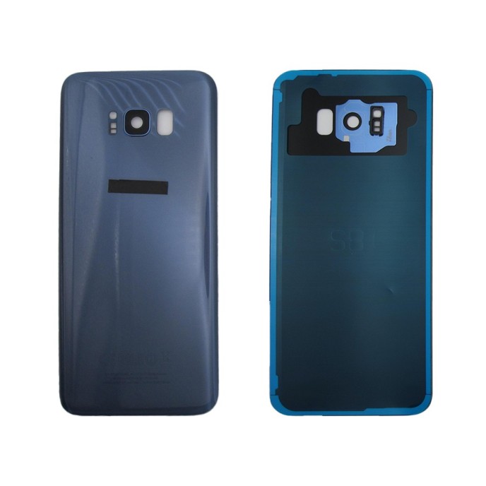 Tapa trasera Samsung S8 PLUS G955 AZUL CON LENTE back cover 