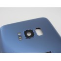 Tapa trasera Samsung S8 PLUS G955 AZUL CON LENTE back cover 