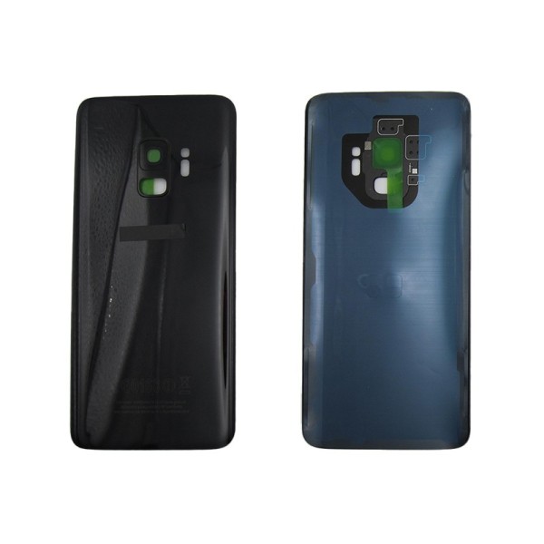 Tapa trasera Samsung S9 G960F NEGRA CON LENTE back cover tapa cubre baterÍa