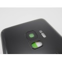 Tapa trasera Samsung S9 G960F NEGRA CON LENTE back cover tapa cubre baterÍa