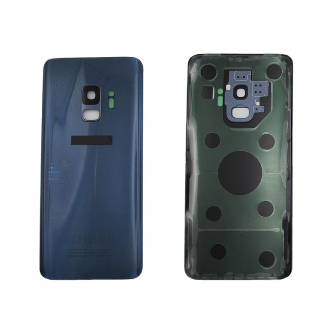 Tapa trasera Samsung S9 G960F AZUL CON LENTE back cover tapa cubre batería Tapa trasera Samsung S9 G960F AZUL CON LENTE back cover tapa cubre batería