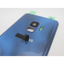 Tapa trasera Samsung S9 G960F AZUL CON LENTE back cover tapa cubre batería Tapa trasera Samsung S9 G960F AZUL CON LENTE back cover tapa cubre batería