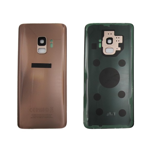 Tapa trasera Samsung S9 G960F ORO/ROSA CON LENTE back cover tapa cubre batería