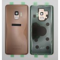 Tapa trasera Samsung S9 G960F ORO/ROSA CON LENTE back cover tapa cubre batería
