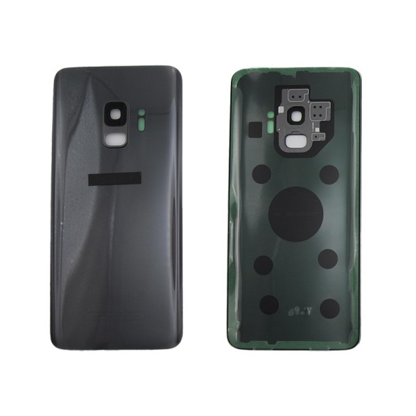 Tapa trasera Samsung S9 G960F GRIS CON LENTE back cover tapa cubre batería