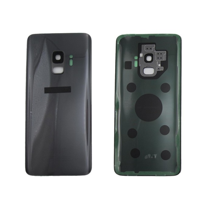 Tapa trasera Samsung S9 G960F GRIS CON LENTE back cover tapa cubre batería Tapa trasera Samsung S9 G960F GRIS CON LENTE back cover tapa cubre batería
