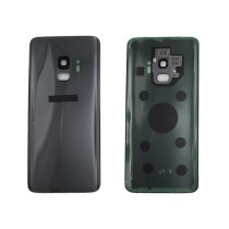 Tapa trasera Samsung S9 G960F GRIS CON LENTE back cover tapa cubre batería Tapa trasera Samsung S9 G960F GRIS CON LENTE back cover tapa cubre batería