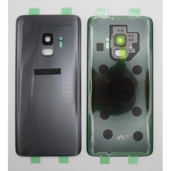 Tapa trasera Samsung S9 G960F GRIS CON LENTE back cover tapa cubre batería
